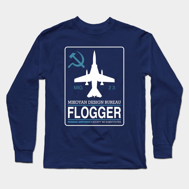 Mig-23 Flogger Long Sleeve T-Shirt by TCP